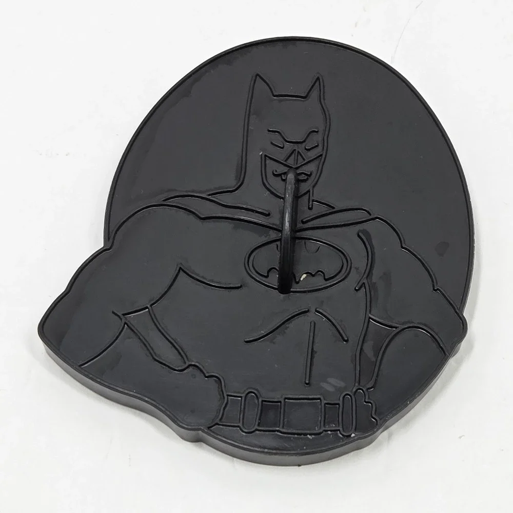 1989 Wilton Batman The Joker Cookie Cutter Set 4pc Black Plastic DC Vintage